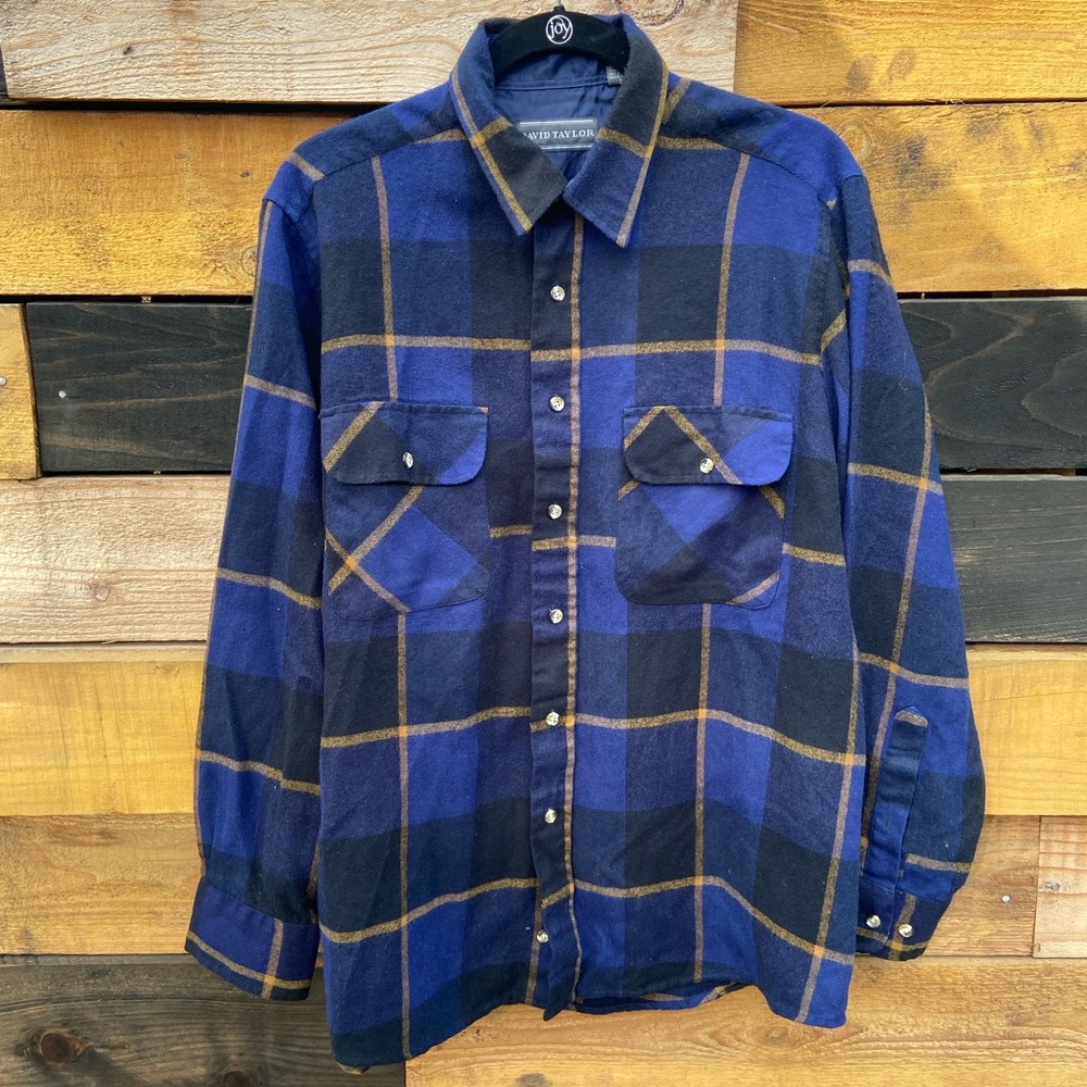 Vintage David Taylor flannel shirt